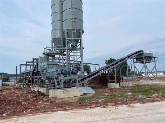 جودة  180KW Soil Cement Mixing Plant Stabilized Soil Mixing Equipment High Accurate مصنع