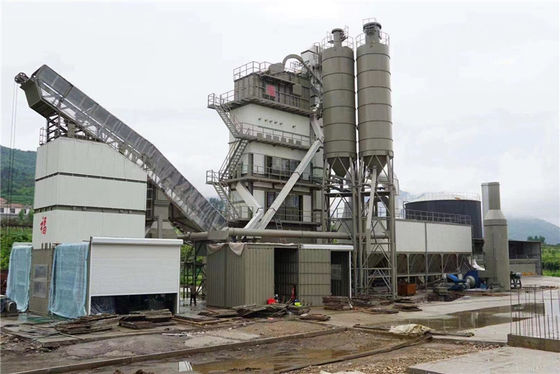 جودة  120TPH Automated Stationary Asphalt Mixing Plant Environmental Protection مصنع