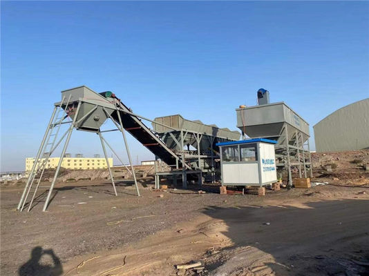 محطة خلط التربة المتنقلة 500t / H لبناء الجسور سهلة التركيب